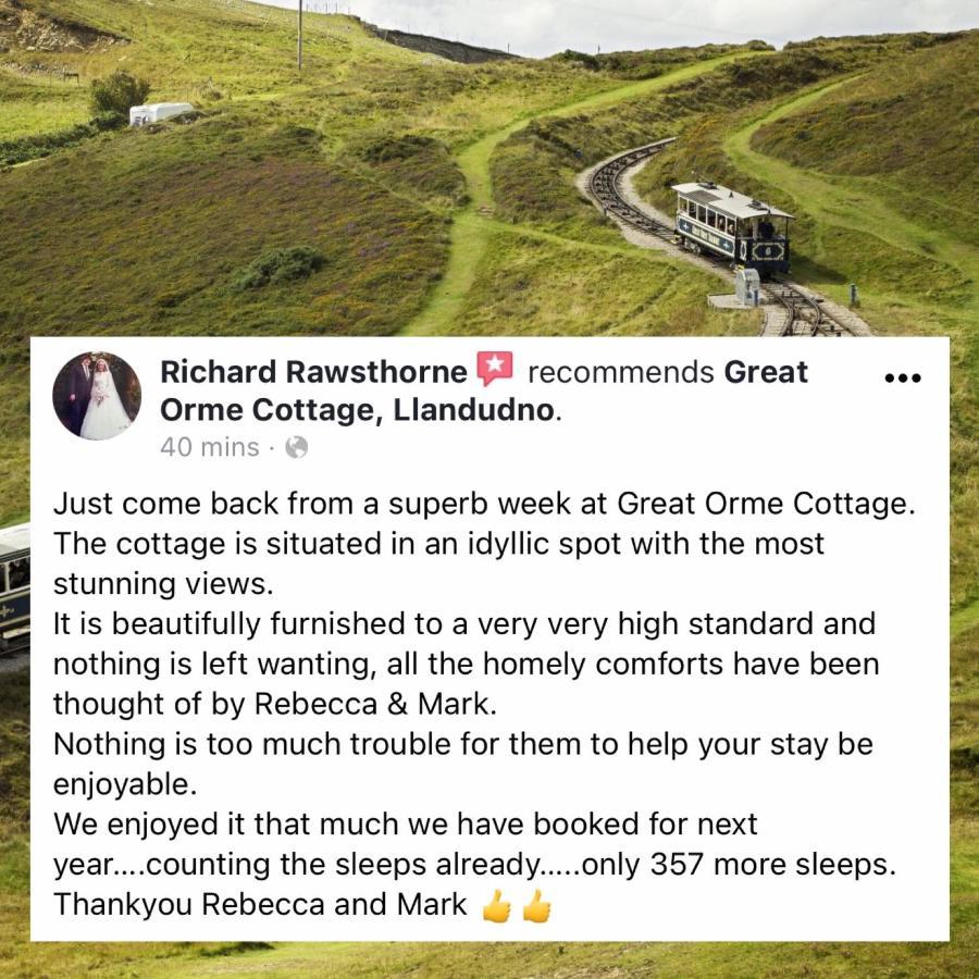 Great Orme Cottage, The Great Orme, Llandudno Eksteriør bilde